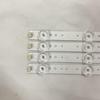 4 PCS/Set LED Backlight Strips for TCL 50P65US 50S421 50S423 50S425 50S421LDAA 50S421LFAA 50S425KEBA