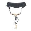 Saxophone Neck Strap Leather Breathable Adjustable Y Shape for Sax with Metal Swivel Snap Hook