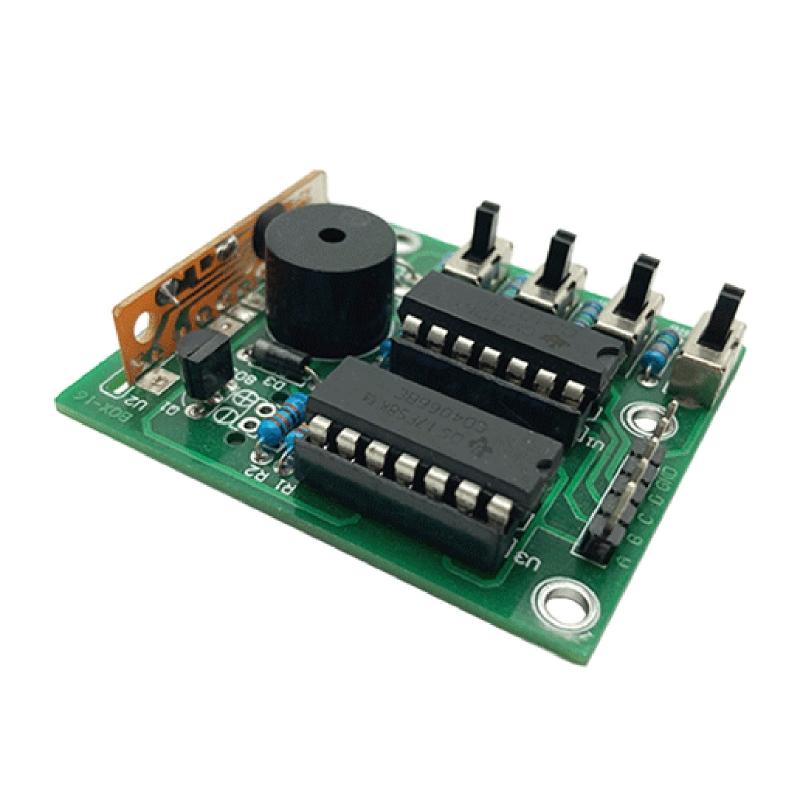 Обновление DIY Electronic 16 Music- Sound Box DIY Kit Модуль для пайки Обучающие наборы для Arduino - Напряжение 4,5-5 В