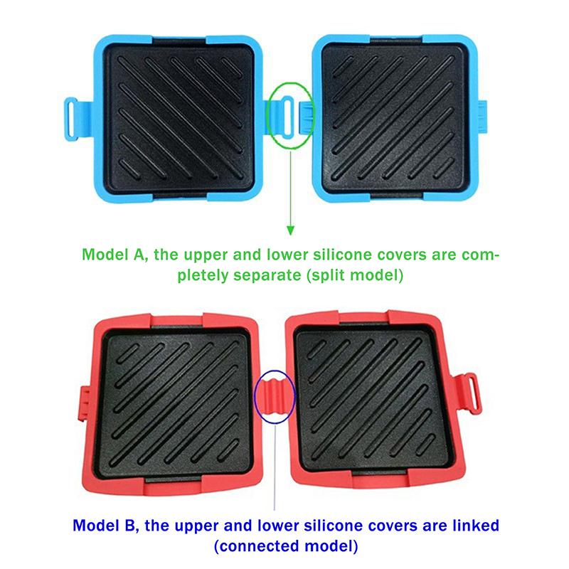 Multifunctional Silicone Baking Pan With Butter Knife Quick Heating Microwave Oven Toaster Sandwich Plate For Kitchen 1Pc
