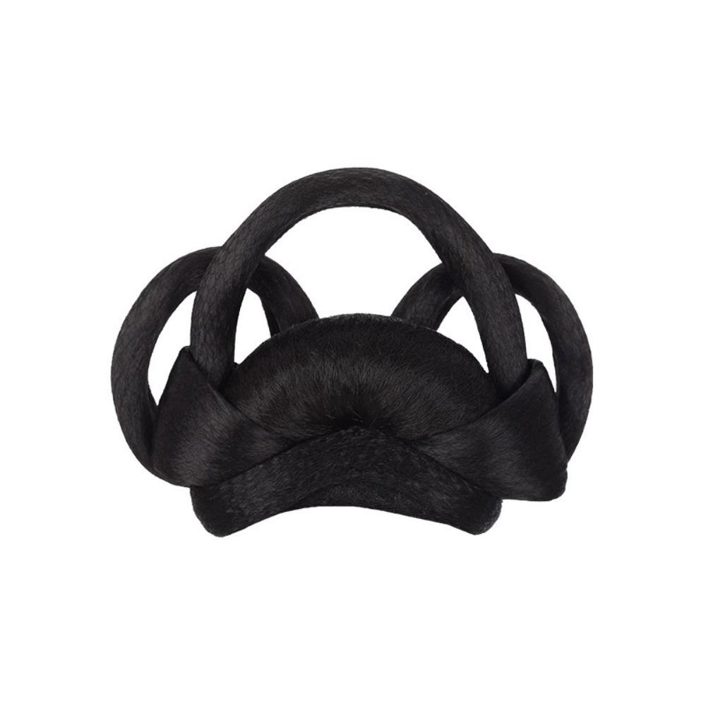 Headdress Hanfu Wig Headband Lazy Wig Bag Chinese Ancient Chignon Gentle Antique Hair Bun Daily