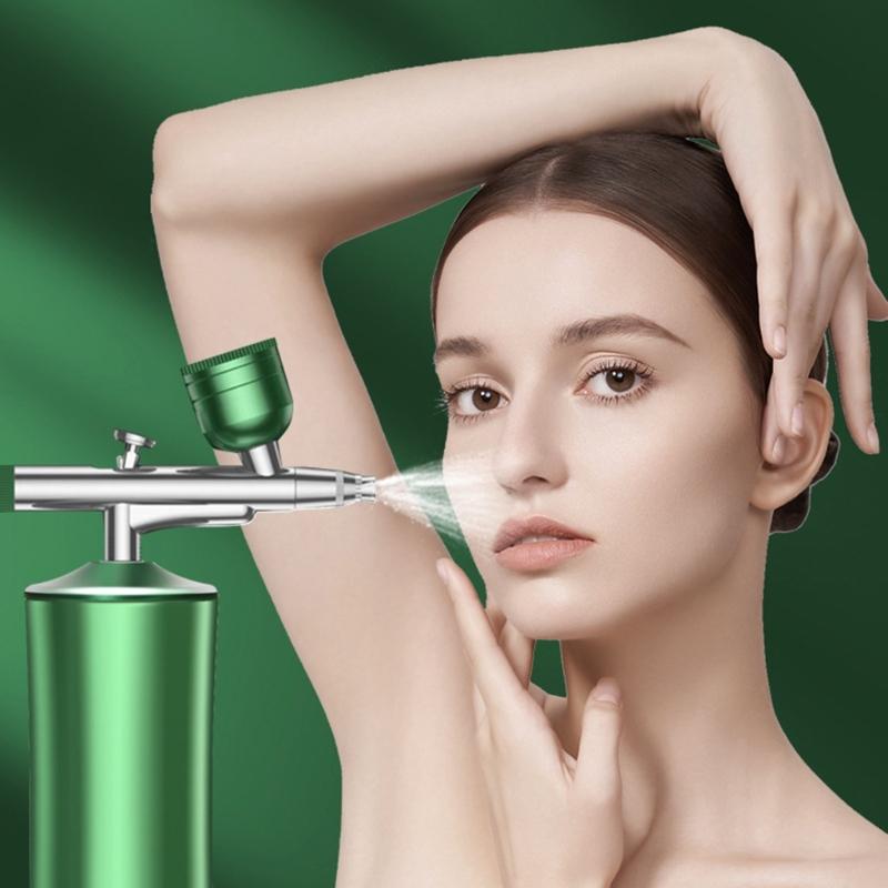 Wireless Airbrush Set with Compressor Handheld Airbrush Kit Auto Handheld Air Brush Guns Sets with 0.3mm Nozzle