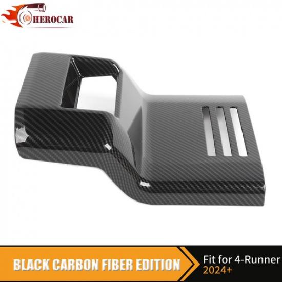 Carbon Fiber Rear AC Air Vent Outlet Cover For 2025 4Runner Tacoma 24+ Interior