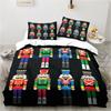 Nutcracker Christmas Tree Star Bedding Set  Duvet Cover Set 3D Print Comforter Cover Bedclothes for Boy Girl Bedding Sets Decor