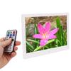 Digital Photo Frame 12in Electronic Photo Album HD MP3 MPEG4 Picture Player with Smart Remote