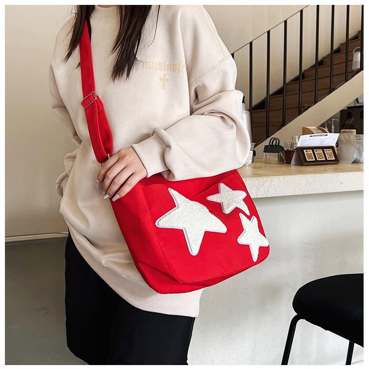 2023 Осень Женская Сумка-тоут большой вместимости - Повседневная для колледжа и поездок на работу, сумка кроссбоди