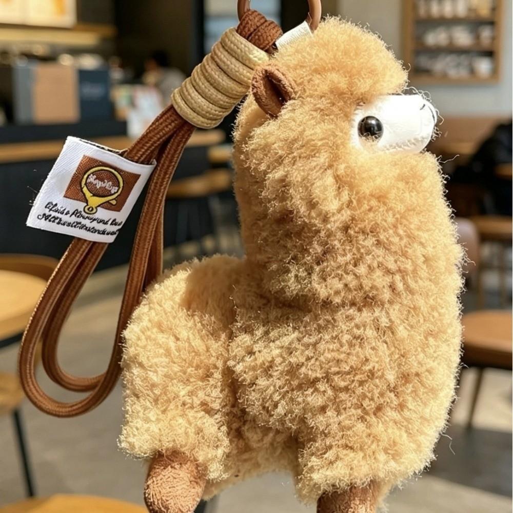 Легкие подвески-игрушки из плюша альпаки, бархатные мягкие игрушки, брелоки для сумок, подарки