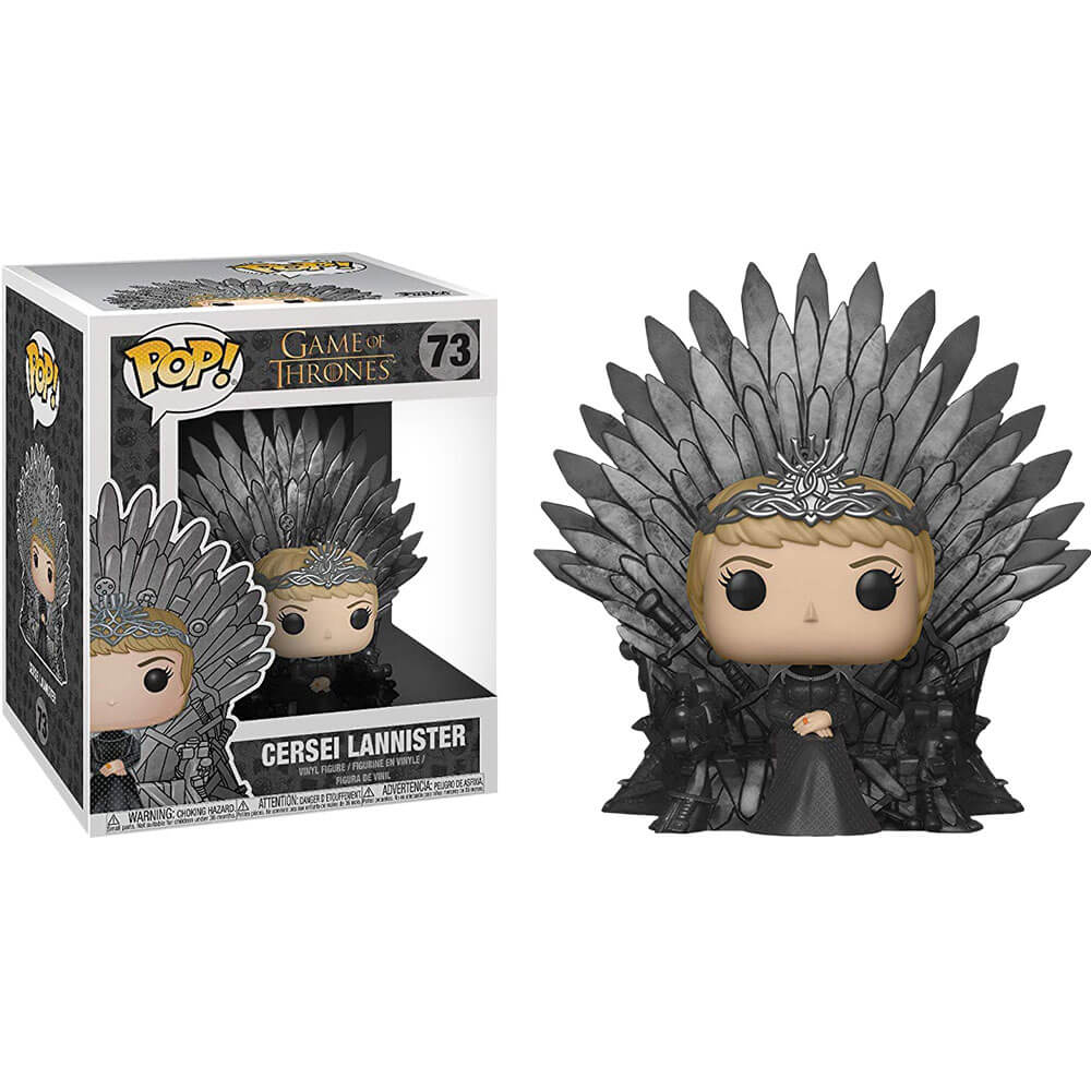 Game of Thrones Cersei On Iron Throne Pop! Deluxe