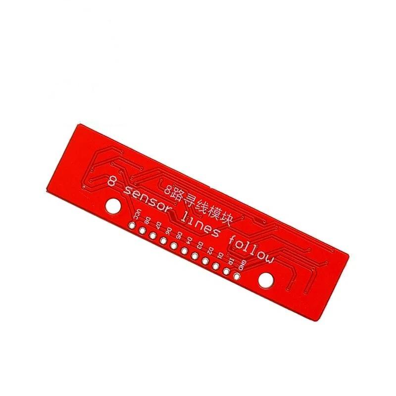 1 шт. Для Arduino Умный Автомобиль Робот DIY Проекты 8-канальный Инфракрасный Датчик Отслеживания Линии Модуль Цифровой Выход