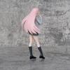 18.5CM Anime Darling in the FranXX Figure 02 ZERO TWO School Uniform Dress Up JK Skirt Model Toy Gift Collection PVC Standing
