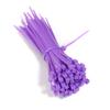 100pcs/lot Self-locking Plastic Nylon Tie Colorful Zip Wraps Strap Nylon Cable Tie Set Fastening Ring Loop Wire Wrap