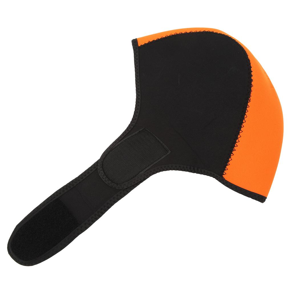 Гидрокостюм Капюшон Термальный Плавательный Серфинг Дайвинг Капюшон Защита от Солнца УФ Быстросохнущий для Мужчин Женщин Черный Оранжевый