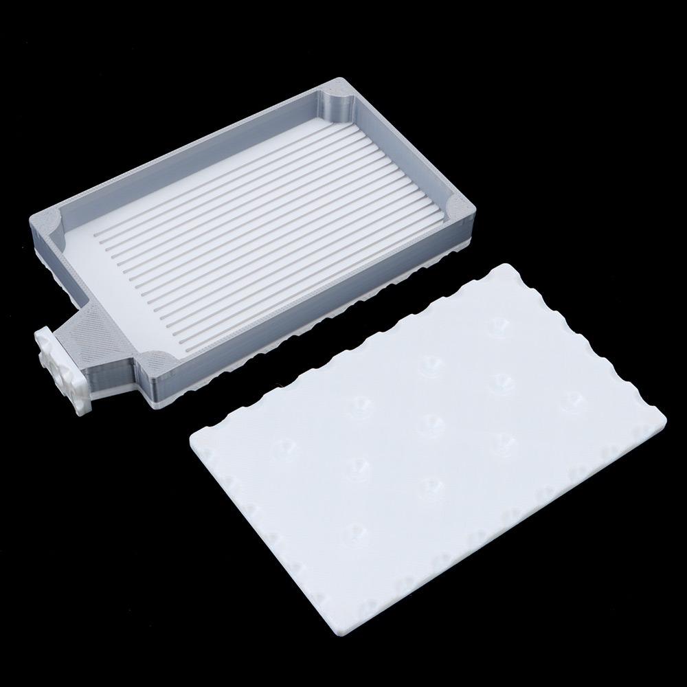 Наборы для алмазной вышивки своими руками, лоток в форме печенья с крышкой, коробка для хранения страз, пластины для бисера, вышивка