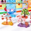 3D Наклейки Милые Рельефные Наклейки Серия Веселая Складка Детские Игрушки Обменные Наклейки Офисные Школьные Принадлежности Канцелярские Товары