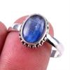 Natural Kyanite Gemstone Handmade 925 Solid Sterling Silver Gift Ring S.10 I5w33