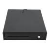 Cash Register Box 3 Coin Tray 4 Bill 3 Level Lock Black DC 12?24V with 2 Keys for Supermarket