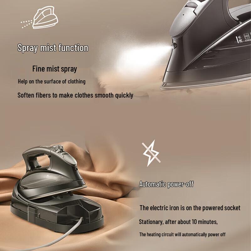 Panasonic NI-L93R Cordless Steam Iron & Garment Steamer CN plug (adapter included)