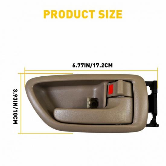 For Tundra Sequoia, Double 01-07 04-06 Cab Beige (Only) Right Handle Handle