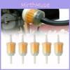 Universal Petrol Filter Inline Fuel Filter Fits 68mm Pipe For Motorcycle Atv