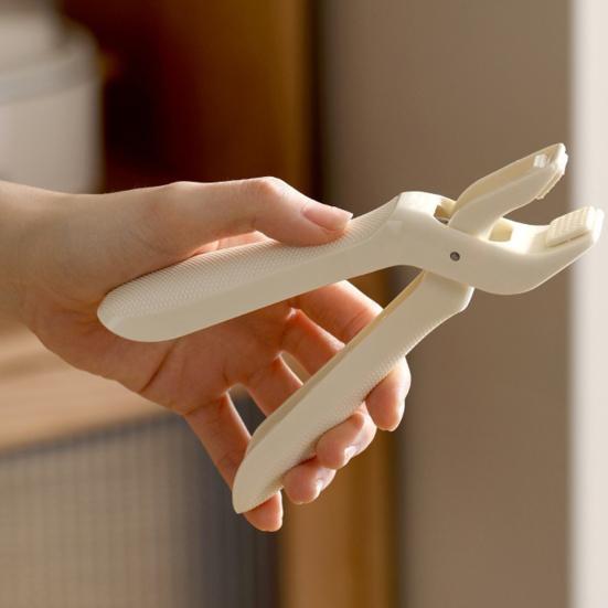 Зажим против ожогов Термостойкий зажим для миски Многоугольный Нескользящий захват Безопасный для духовки Эргономичный кухонный зажим-подъемник