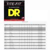 DR Strings Nickel Electric Guitar Strings TITE-FIT .009-.042 LT-9