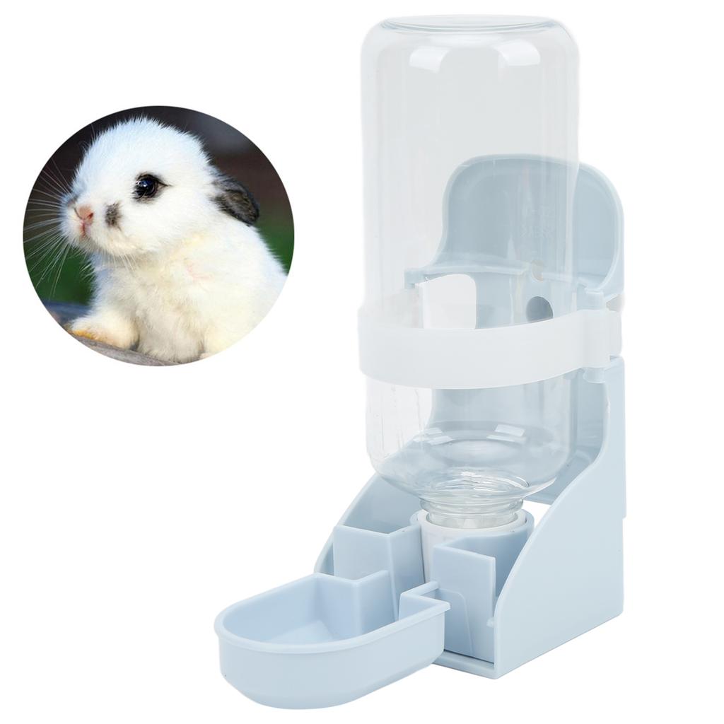 Маленький подвесной диспенсер для воды для питомцев 500 мл 17 унций Автоматическая поилка для кролика для шиншиллы, морской свинки, ежа, хорька