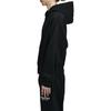 Fear of God Essentials Classic Zip-Up Hoodie Vintage Black Men Tops 192AS252071F