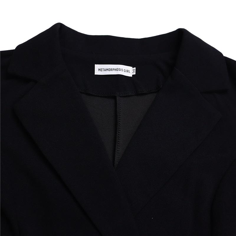 Осенне-зимний европейский и американский модный женский костюм воротник модное элегантное платье