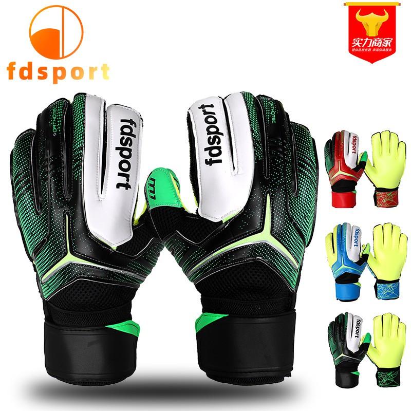 Professional Goalkeeper Gloves With Finger Protection Full Latex Adult Soccer Men Women