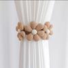 2Pcs Colorful Flower Curtain Buckles Flower Shape Decorative Rope Curtain Ties  Window Accessories