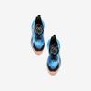 Anta Kids Flame Fabric Trendy Fashion Test Lightweight Shock Absorption Low-Top Running Shoes Kids Sneaker Blue 312519903-3