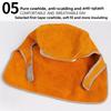 Flip Open Lens Leather Welding Hood Comfortable Welding Protection Mask  Labor Protection