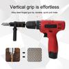 High-Powered Rivet Machine Tool Kit with Electric Rivet Gun Adapter 2.4mm to 4.8mm