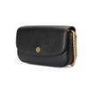 Tory Burch Кошелек женский Robinson Chain из кожи Черный 82946-001