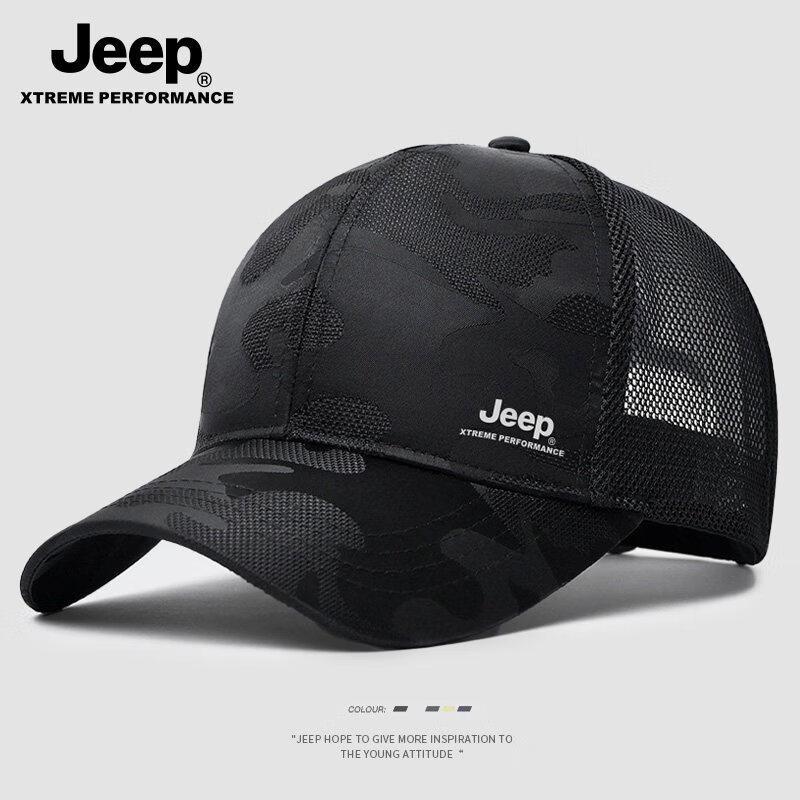 JEEP Quick-Dry Breathable Mesh Sun Protection Baseball Cap