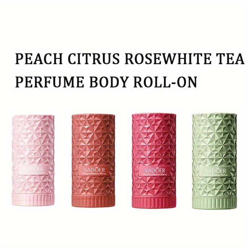 SADORER Взрослый Медовый Персик Парфюмированные Шарики для Тела - Дезодорирующие и Стойкий Аромат, Летняя Дезодорация Подмышек, Контроль Запаха для Мужчин и Женщин