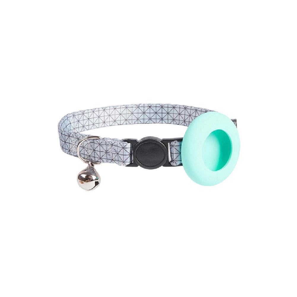 Регулируемый Милый Защитный Чехол для Трекера Ошейник для Кошки Защитный Чехол для GPS-трекера Цветной Шейный Ошейник для Домашнего Питомца Кошки для Позиционирования для Airtag Ошейник для Питомца