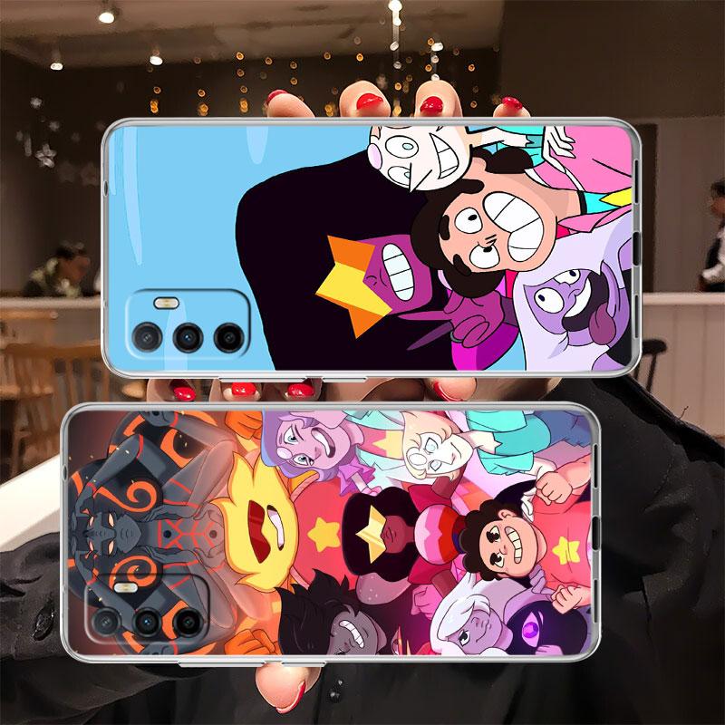 IK59 S-Steven U-Universe Transparent Phone Case for Motorola Moto G7 G8 G9 G84 G85 G73 G24 G15 Z2 Play Power Plus
