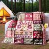 Best Dog Customize Your Name Outdoor Blanket Comfortable Soft Lightweight Multipurpose Blanket For Travel Camping Picnics Sofa Office Bed Living Room