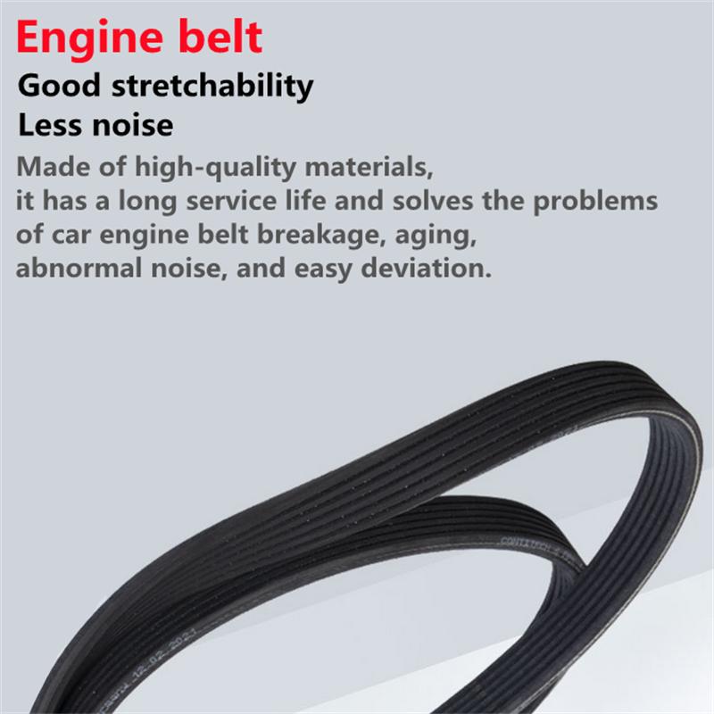 3PK 4PK 5PK 6PK 700 705 710 715 720 725 730 735 740 745 750 755 760 765 770 775 780 785 PK Ribbed Rubber Multi Wedge Belt Groove