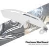 Motorcycle Rider Footboard Heel Guard Fit For Harley Touring Road King Electra Glide Street Glide Ultra Limited Tri Glide Ultra FLD FL Softail