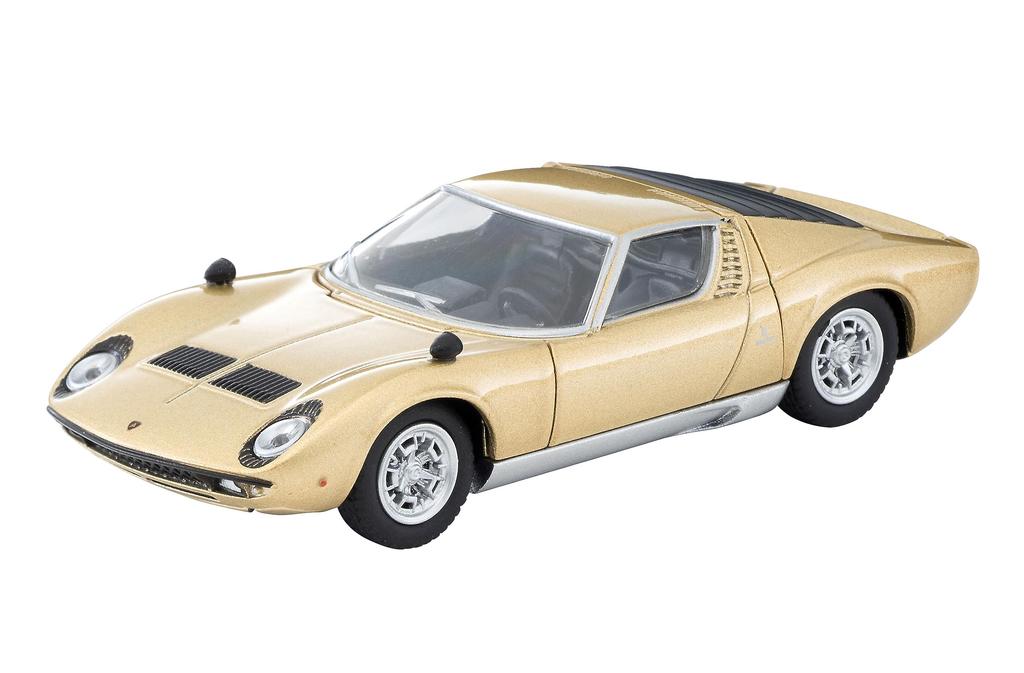 Tomica Limited Vintage LV Lamborghini Miura S Gold Finished Product 1/64