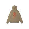 Vans Свитшот свободного кроя с капюшоном и принтом сзади, топы унисекс, землисто-коричневый VN0A5H7VYEH