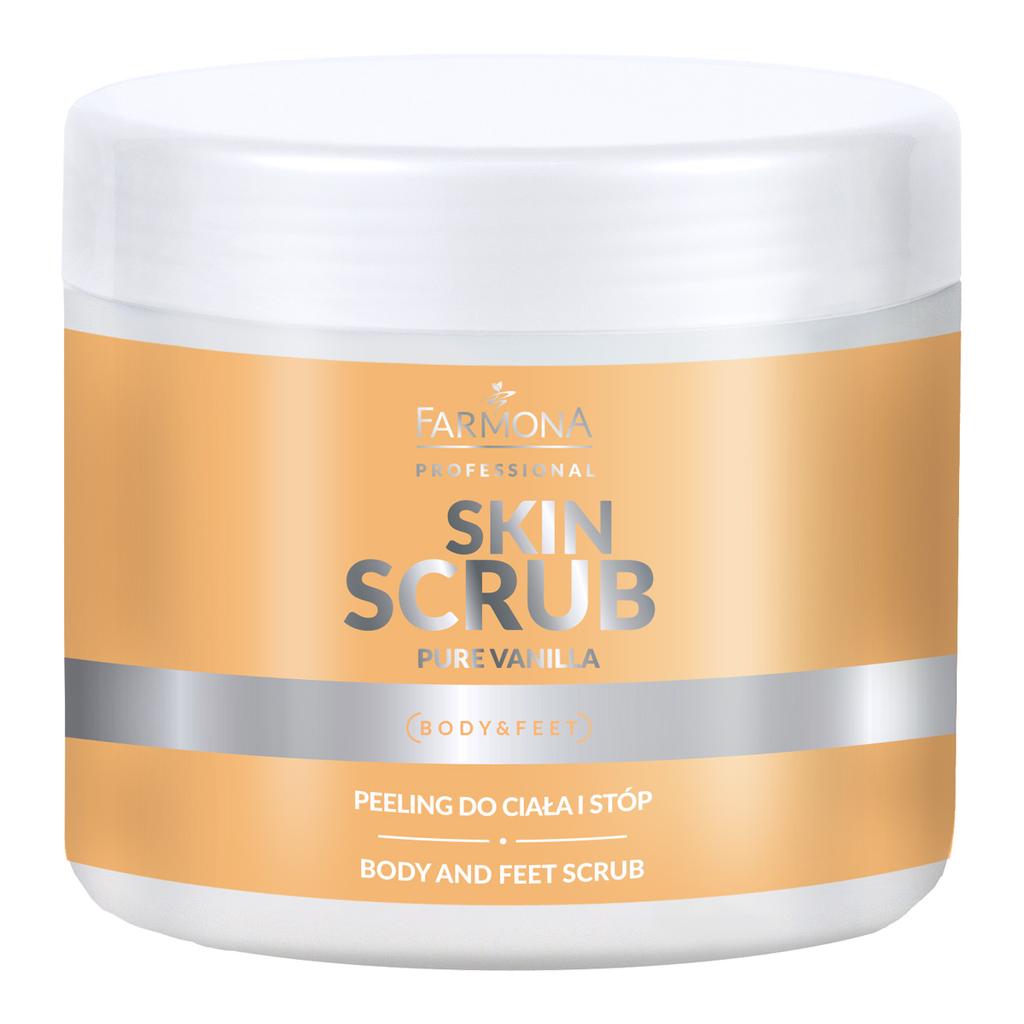 Farmona Skin Scrub Pure Vanilla Peeling Do Ciała I Stóp Wanilia 500 G