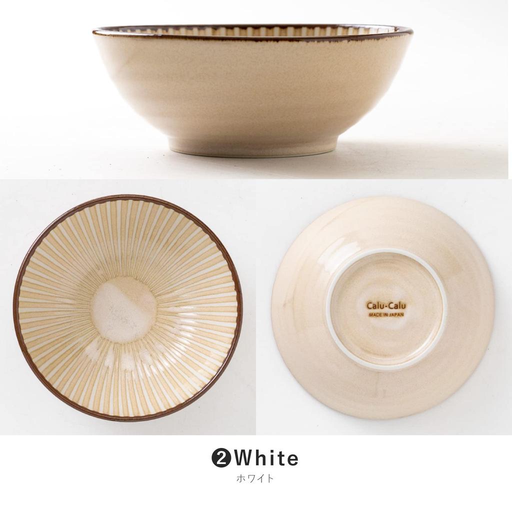 Marusankondo Mino Ware Pinwheel 140 мисок Белая салатница