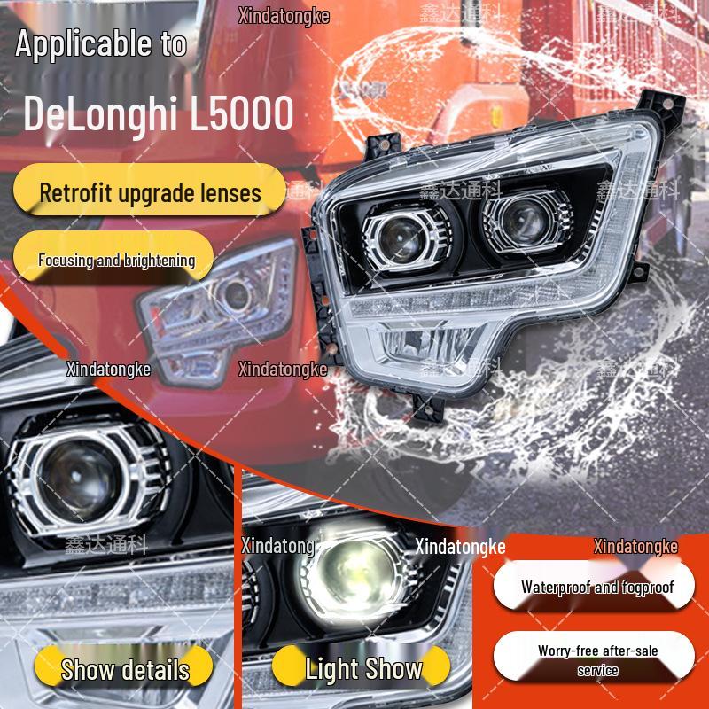 DeLonghi L5000 3,5 Full LED фара: Четыре линзы ближнего света, восемь линз дальнего света, Модифицированное обновление 3.0