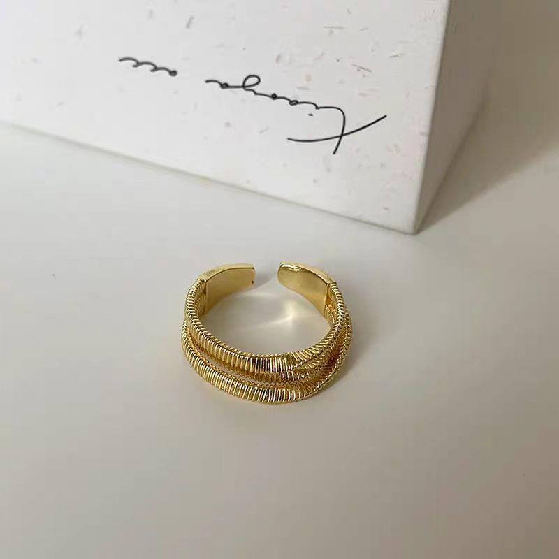 Кольцо из сплава Maillard Serpentine Tiger'S Eye, женское, уникальный дизайн, ретро, высокое качество, легкая роскошь, кольцо на указательный палец