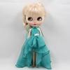 Mini Dolls Princess Dresses Fashion Elegant Chiffon Clothes for Azone19 Ob24 Dolls For Blythe Dolls