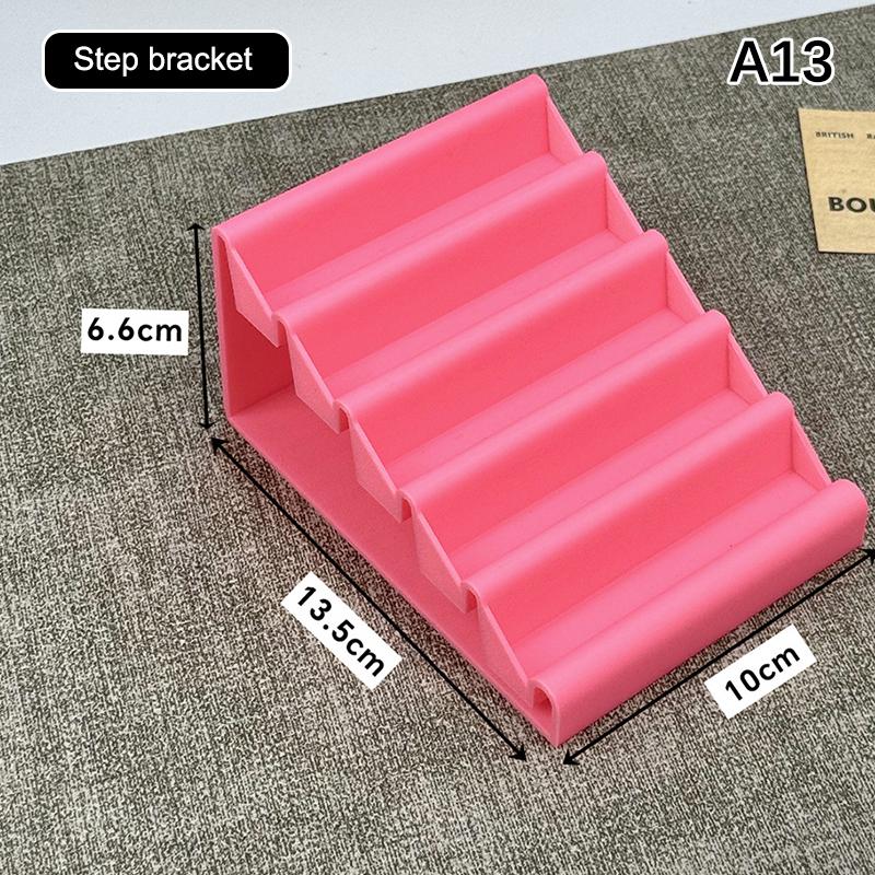 Colorful Nail Art Display Holder Storage Box for Transfer Paper Organizer for Nail Foil Stickers Suitable for Home and Salon Use