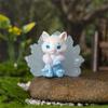 Shanhai Fox Ornament Cartoon Nine-Tailed Fox Resin Crafts Desktop Ornament Decorative Toys